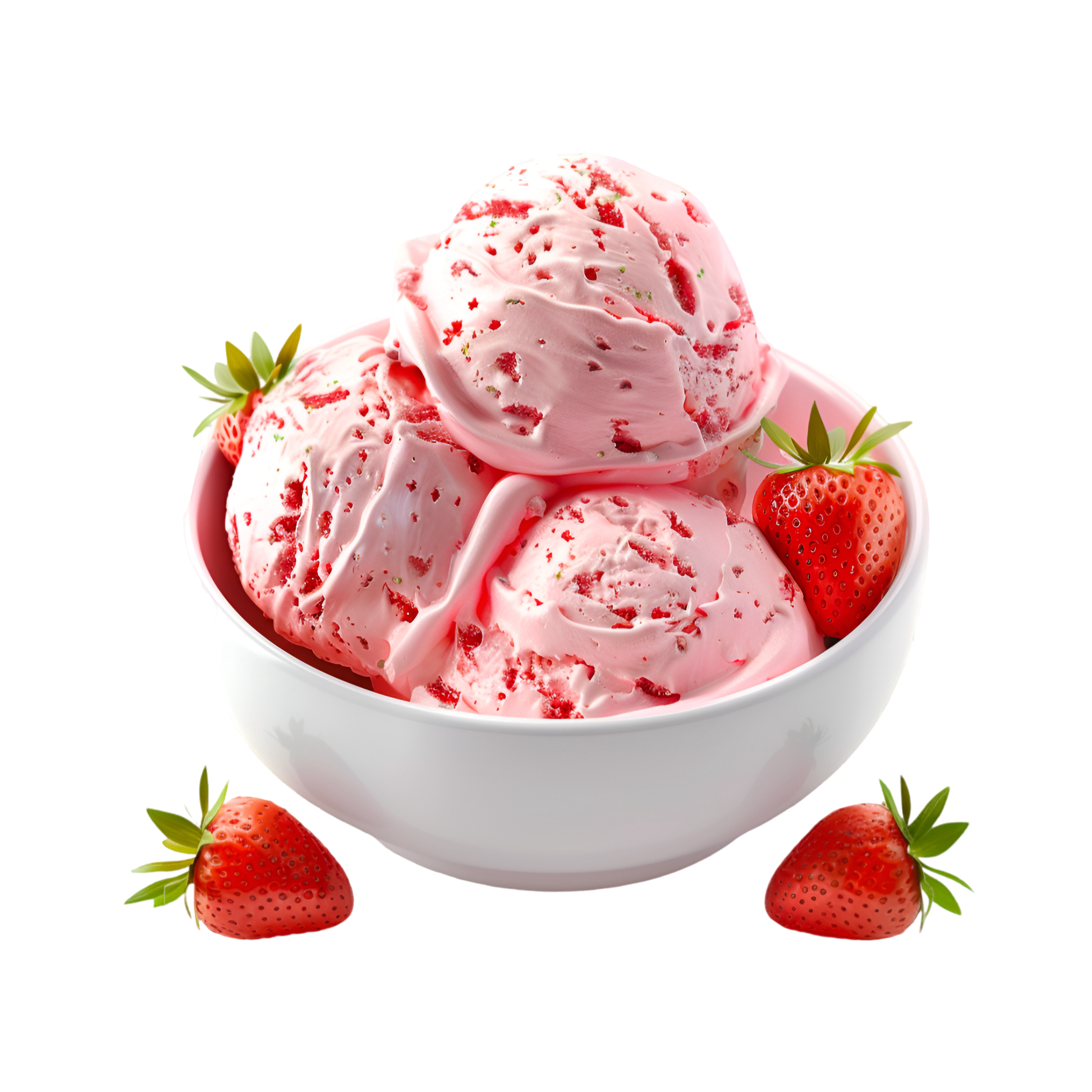 STRAWBERRY ICE CREAM